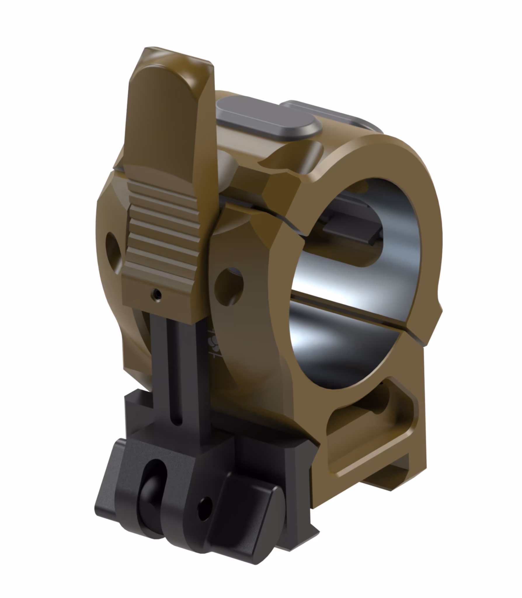 SwiftLock Tactical QR Ring Medium Flat Dark Earth Handle Up